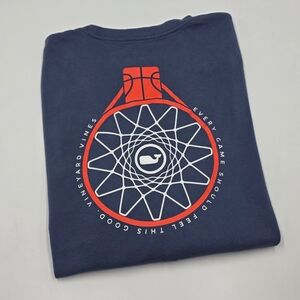 Vineyard Vines boys' long-sleeved basketball tee size XL